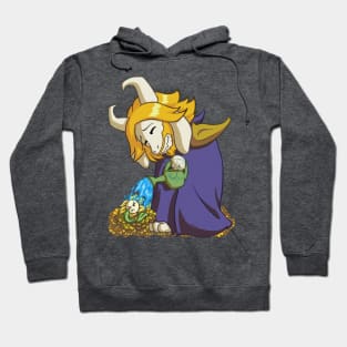 Asgore and Flowey Hoodie